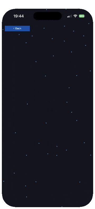 Forty-five boids flocking