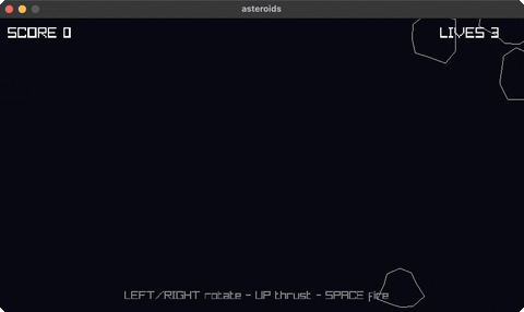 asteroids