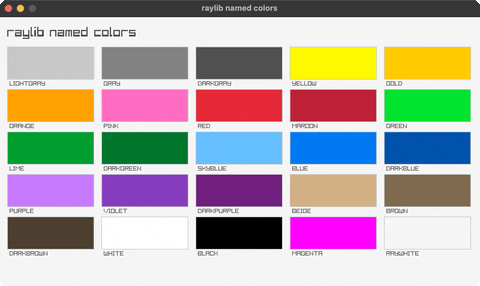 colors
