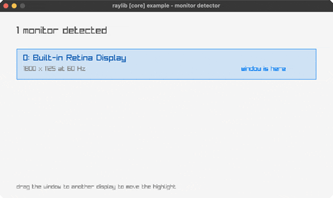 monitor-detector